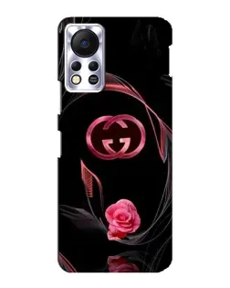 Чехол для Infinix Hot 11s с картинкой «Gucci — неоновая роза» Чехол для Infinix Hot 11s с картинкой «Gucci — неоновая роза»