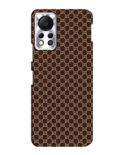 Чехол для Infinix Hot 11s с картинкой «Gucci — шоколадная сетка» Чехол для Infinix Hot 11s с картинкой «Gucci — шоколадная сетка»