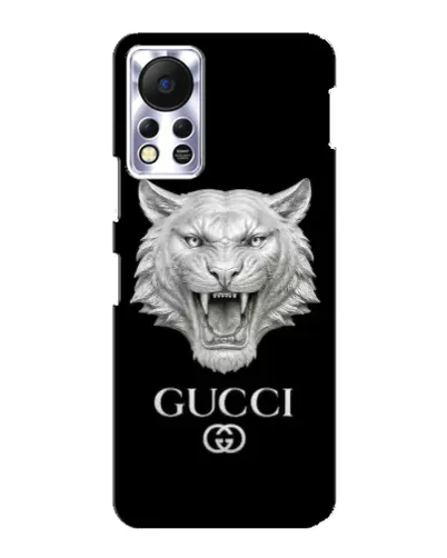 Чехол для Infinix Hot 11s с картинкой «Gucci — серебряный лев» Чехол для Infinix Hot 11s с картинкой «Gucci — серебряный лев»