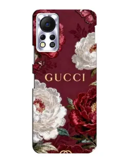 Чехол для Infinix Hot 11s с картинкой «Gucci — бордовые розы» Чехол для Infinix Hot 11s с картинкой «Gucci — бордовые розы»