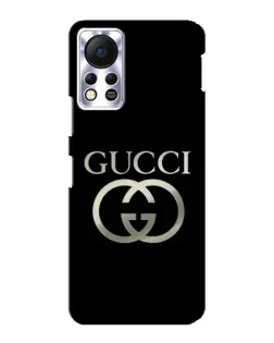 Чехол для Infinix Hot 11s с картинкой «Gucci — золото на черном» Чехол для Infinix Hot 11s с картинкой «Gucci — золото на черном»