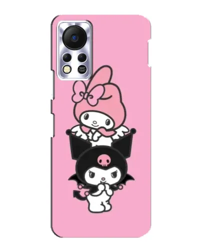 Чехол для Infinix Hot 11s с картинкой «My Melody и Kuromi»