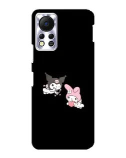 Чехол для Infinix Hot 11s с картинкой «My Melody и Kuromi»