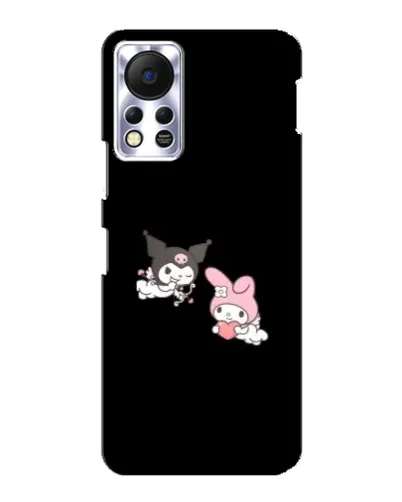 Чехол для Infinix Hot 11s с картинкой «My Melody и Kuromi»