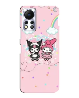 Чехол для Infinix Hot 11s с картинкой «My Melody и Kuromi»