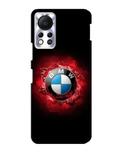 Чехол для Infinix Hot 11s с картинкой «Логотип BMW — вспышка»