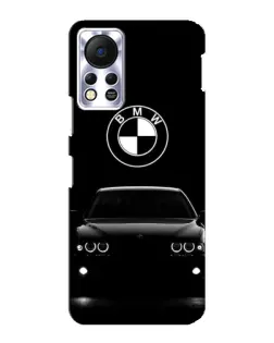 Чехол для Infinix Hot 11s с картинкой «BMW — взгляд из темноты»