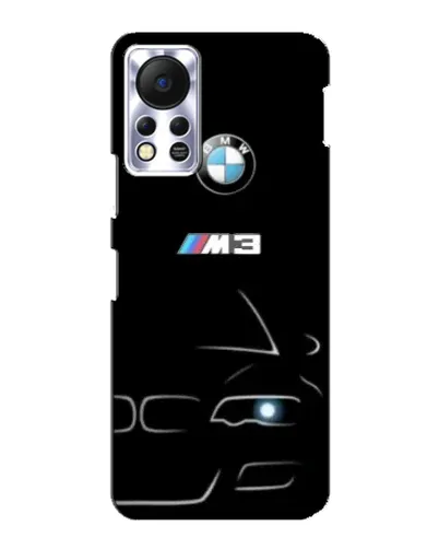Чехол для Infinix Hot 11s с картинкой «Минималистичный принт BMW M3»