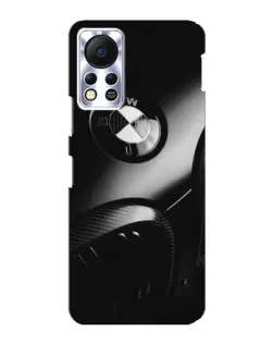 Чехол для Infinix Hot 11s с картинкой «Эмблема BMW — макро»