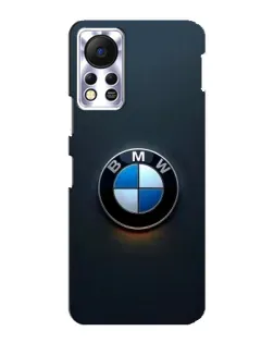 Чехол для Infinix Hot 11s с картинкой «Логотип BMW — минимализм»