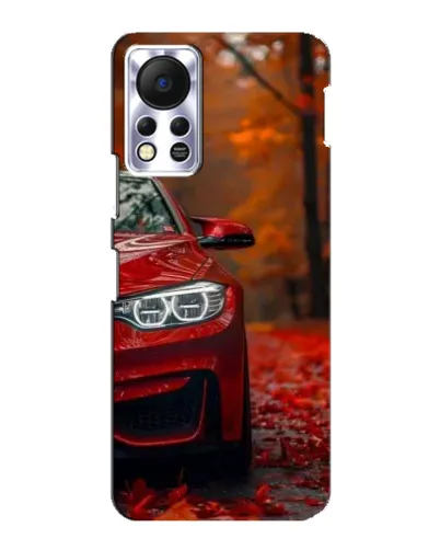 Чехол для Infinix Hot 11s с картинкой «Осенняя BMW M4»
