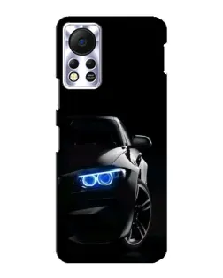 Чехол для Infinix Hot 11s с картинкой «BMW — ночной взгляд»
