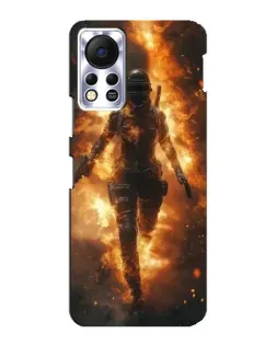 Чохол для Infinix Hot 11s з картинкою «BMW — швидкість у дощі»