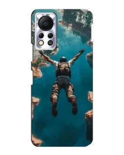 Чохол для Infinix Hot 11s з картинкою «PUBG — вільне падіння»