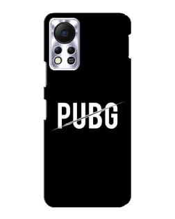 Чохол для Infinix Hot 11s з картинкою «PUBG — білий логотип»