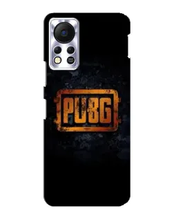 Чохол для Infinix Hot 11s з картинкою «PUBG — золотий логотип»