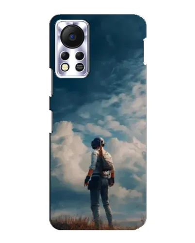 Чохол для Infinix Hot 11s з картинкою «Герой PUBG на скелі» Чохол для Infinix Hot 11s з картинкою «Герой PUBG на скелі»