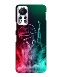 Чохол для Infinix Hot 11s з картинкою «PUBG — вогняний воїн»