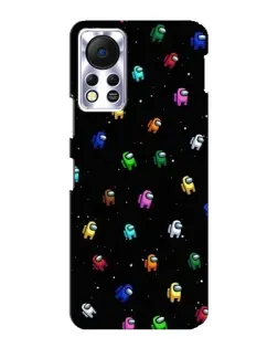 Чехол для Infinix Hot 11s с картинкой «Экипаж Among Us»