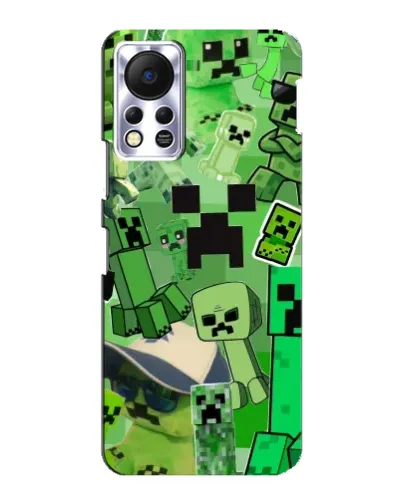 Чохол для Infinix Hot 11s з картинкою «Кріпери Minecraft» Чохол для Infinix Hot 11s з картинкою «Кріпери Minecraft»