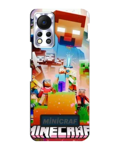 Чохол для Infinix Hot 11s з картинкою «Minecraft герої гри» Чохол для Infinix Hot 11s з картинкою «Minecraft герої гри»