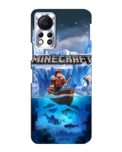 Чохол для Infinix Hot 11s з картинкою «Minecraft льодянийсвіт» Чохол для Infinix Hot 11s з картинкою «Minecraft льодянийсвіт»