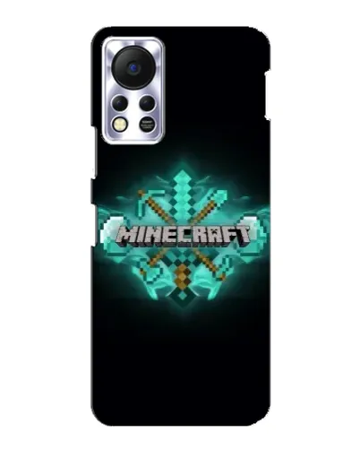 Чохол для Infinix Hot 11s з картинкою «Minecraft Diamond лого» Чохол для Infinix Hot 11s з картинкою «Minecraft Diamond лого»