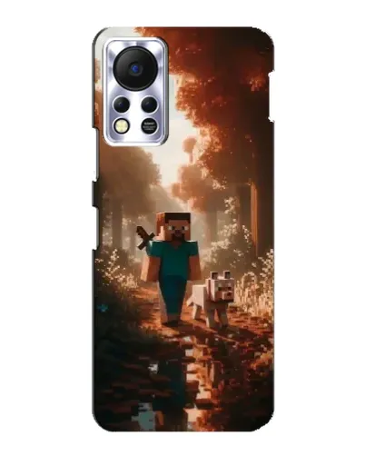 Чохол для Infinix Hot 11s з картинкою «Стів у лісі» Чохол для Infinix Hot 11s з картинкою «Стів у лісі»