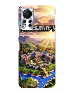 Чохол для Infinix Hot 11s з картинкою «Minecraft панорама»