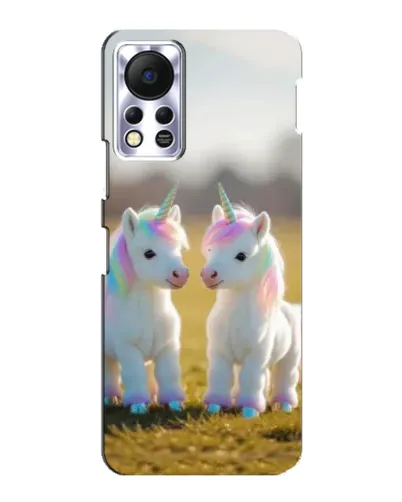 Чехол для Infinix Hot 11s с картинкой «Пара единорогов» Чехол для Infinix Hot 11s с картинкой «Пара единорогов»