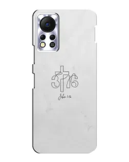 Чохол для Infinix Hot 11s з картинкою «Івана 3:16 Хрест» Чохол для Infinix Hot 11s з картинкою «Івана 3:16 Хрест»