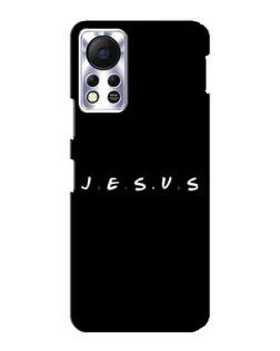 Чехол для Infinix Hot 11s с картинкой «Точки веры J.E.S.U.S.»
