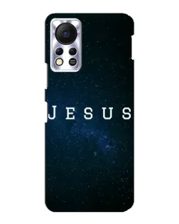 Чехол для Infinix Hot 11s с картинкой «Звездное небо Jesus»
