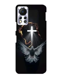 Чехол для Infinix Hot 11s с картинкой «Голубь и Свет»