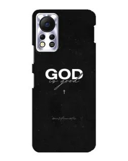 Чехол для Infinix Hot 11s с картинкой «GOD — Бог над всем»