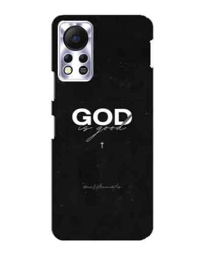 Чехол для Infinix Hot 11s с картинкой «GOD — Бог над всем»