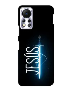 Чехол для Infinix Hot 11s с картинкой «Меч Духа Jesus»
