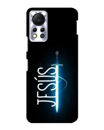 Чехол для Infinix Hot 11s с картинкой «Меч Духа Jesus»