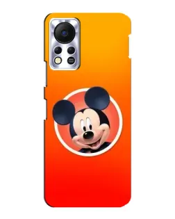 Чехол для Infinix Hot 11s с картинкой «Mickey в круге»
