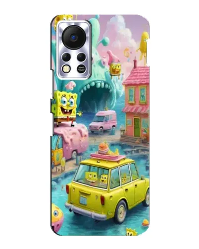 Чехол для Infinix Hot 11s с картинкой «Монстр-трак приключения»