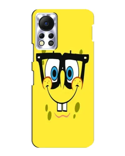 Чехол для Infinix Hot 11s с картинкой «Минималистичный Спанч Боб» Чехол для Infinix Hot 11s с картинкой «Минималистичный Спанч Боб»