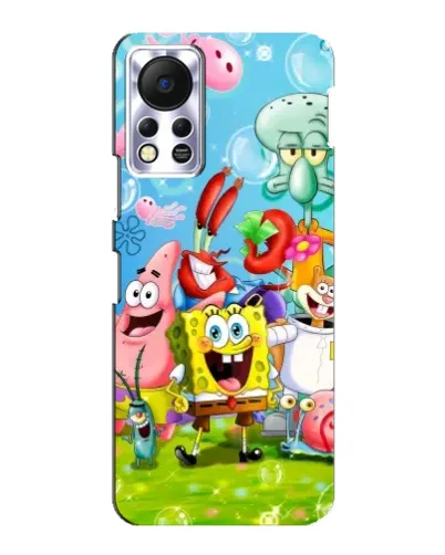 Чехол для Infinix Hot 11s с картинкой «Губка Боб и друзья» Чехол для Infinix Hot 11s с картинкой «Губка Боб и друзья»