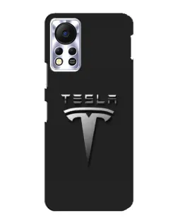 Чехол для Infinix Hot 11s с картинкой «Стальной логотип Tesla» Чехол для Infinix Hot 11s с картинкой «Стальной логотип Tesla»