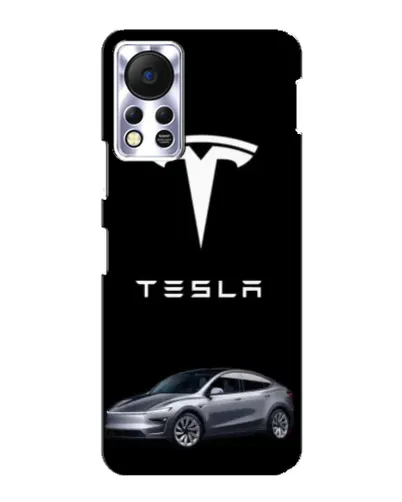 Чохол для Infinix Hot 11s з картинкою «Tesla Model Y»