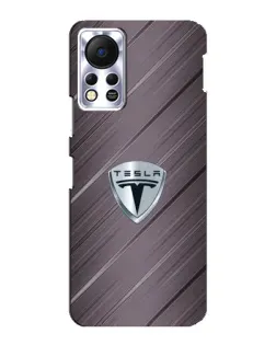 Чехол для Infinix Hot 11s с картинкой «Металлическая текстура Tesla» Чехол для Infinix Hot 11s с картинкой «Металлическая текстура Tesla»