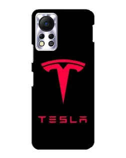 Чехол для Infinix Hot 11s с картинкой «Tesla Red Logo» Чехол для Infinix Hot 11s с картинкой «Tesla Red Logo»