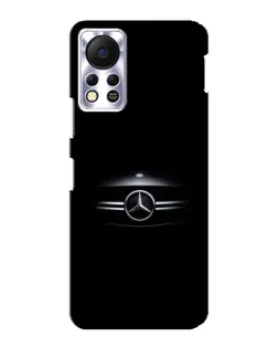 Чехол для Infinix Hot 11s с картинкой «Mercedes — абстрактные линии»