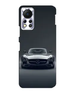 Чехол для Infinix Hot 11s с картинкой «Mercedes на черном»