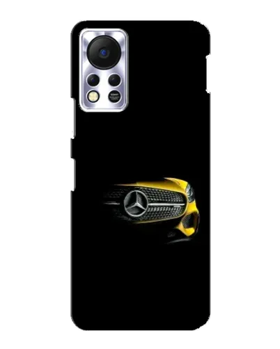 Чехол для Infinix Hot 11s с картинкой «Mercedes — ретро стиль»
