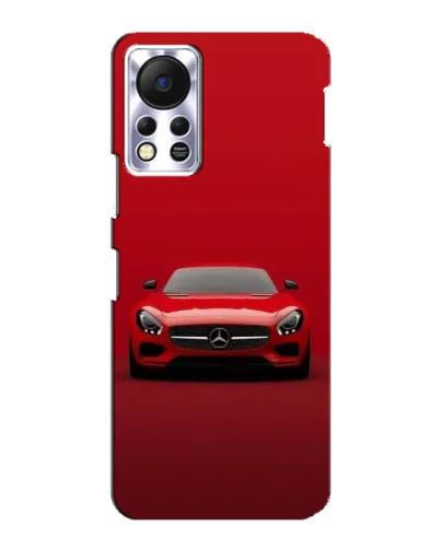 Чехол для Infinix Hot 11s с картинкой «Красный Mercedes AMG»